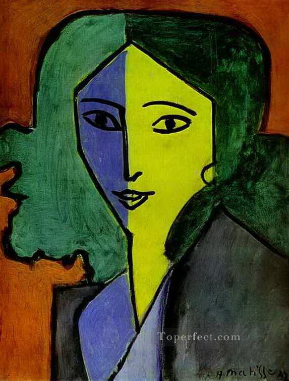 Retrato de Lydia Delectorskaya, la secretaria del artista fauvismo abstracto Henri Matisse Pintura al óleo